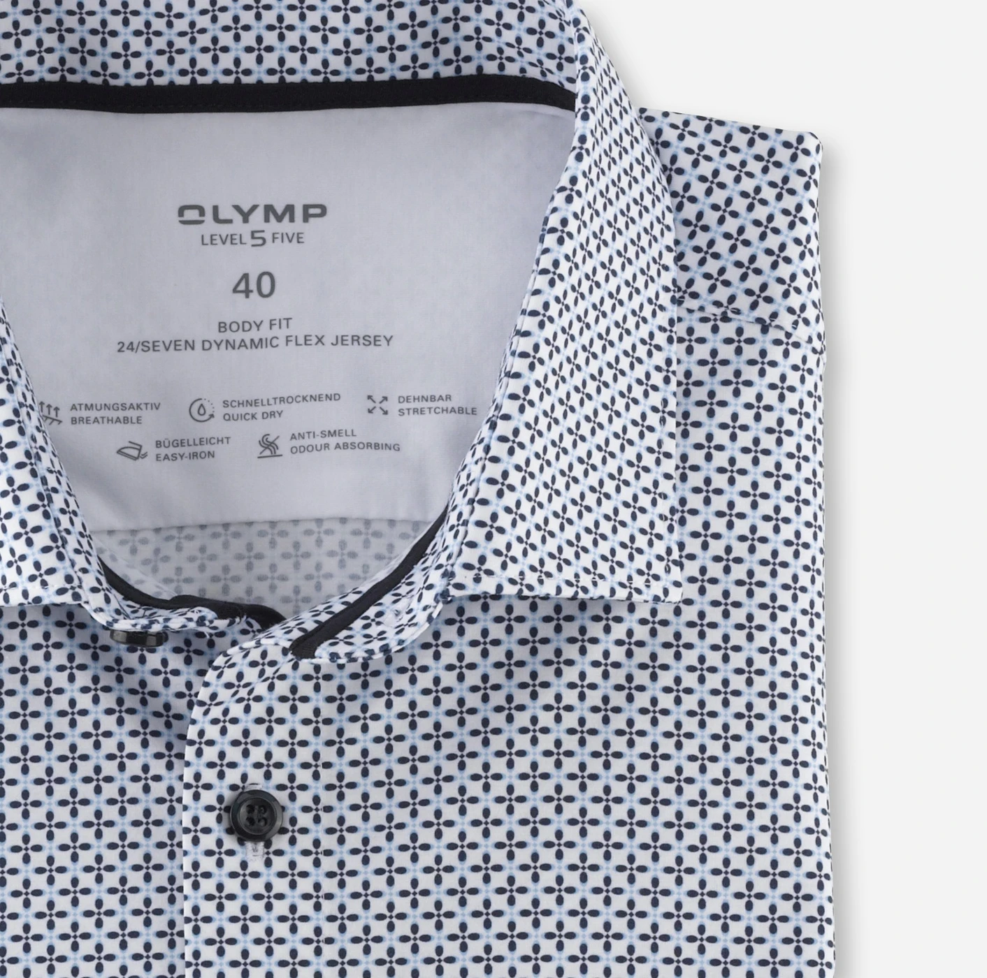 Olymp Jerseyhemd Body Fit 10675772 3 Olymp Jerseyhemd Body Fit 10675772 – Bild 3