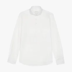 Profuomo Businesshemd Slim Fit In Polo-Form 10718673