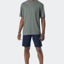 Schiesser Schlafanzug Kurz 10707331 -Woehrl Online Shop SCHIESSER 713 179100 713 4