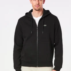 Lacoste Sweatjacke Mit Kängurutasche Aus Fleece 10661286