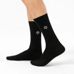Morotai Socken 10670823 -Woehrl Online Shop U 214S404 01RibbedLogoSocks Black 003 scaled