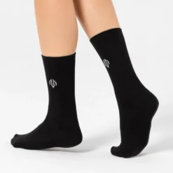 Morotai Socken 10670823 -Woehrl Online Shop U 214S404 01RibbedLogoSocks Black 004 scaled