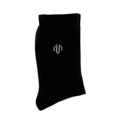 Morotai Socken 10670823 -Woehrl Online Shop U 214S404 01RibbedLogoSocks Black Packshot Packshot 001 scaled