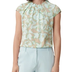 Comma Bluse Mit Dezenten Raffungen 10706608 -Woehrl Online Shop comma noos 80C7 2132730 3