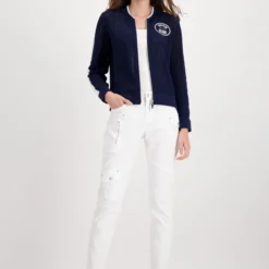 Monari Ajour-Strickjacke Mit Patch 10731400 -Woehrl Online Shop monari monari FS 2023 828 408081 5