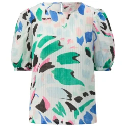 S.Oliver Bluse Aus Viskosemix 10706884