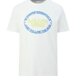 S.Oliver Baumwollshirt Mit Frontprint 10713496